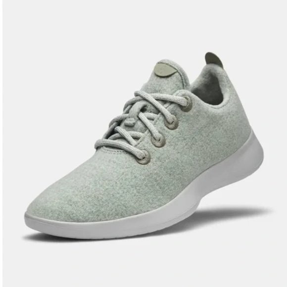 Allbirds Merino Wool Runners Lace Sneakers Kotare Mint Green - Picture 1 of 7